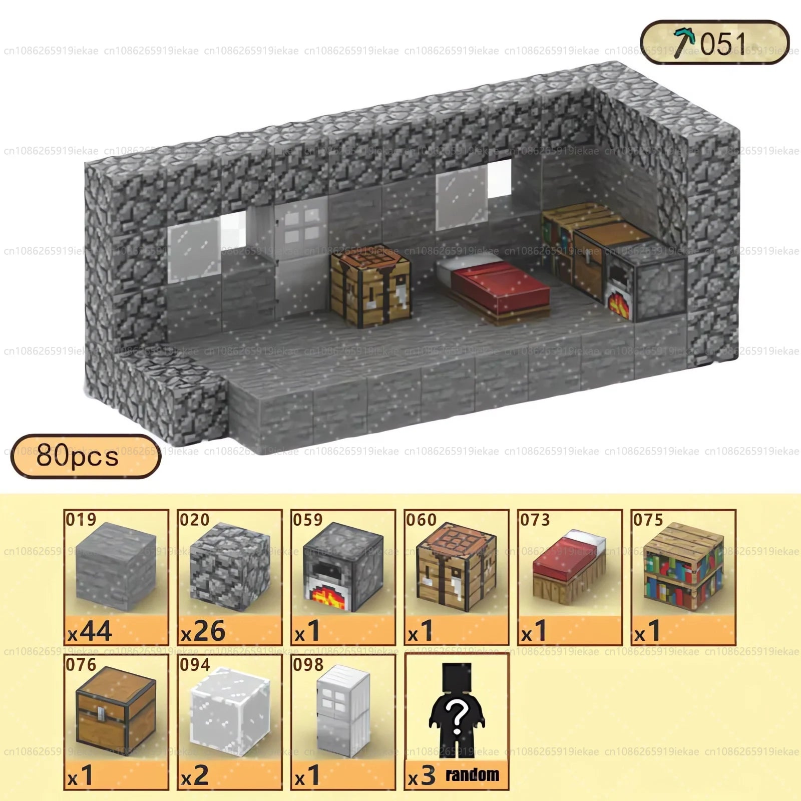 Magnetic Building Block Magnet Cube Mine World Set for Boy Girl Kid Age 3+ DIY Model Children STEM Sensory Toy Christmas Gift - CADA BRICKS®