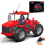 MOULD KING 17081 Technical Articulated Tractor Building Block Remote Control Agricultural Tractor Brick Toy Set for Adults
