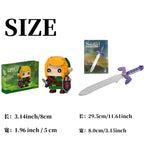 NEW Zeldaed Link Master Sword And Shield Building Block Set Cartoon Games Action Figure Brick Model Toys for Kids.(276PCS - CADA BRICKS®