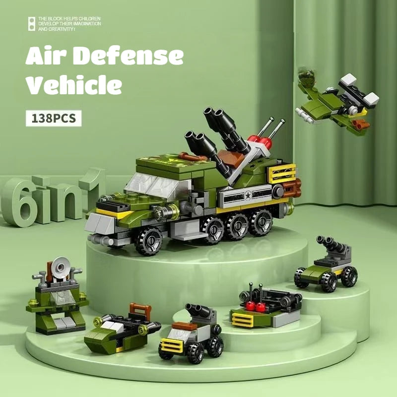 Compatible Lego Military Tank Rocket Robot Dinosaur Armored Vehicle Fighter Jet Puzzle Assembly Toys Boys Kids Toy Gifts