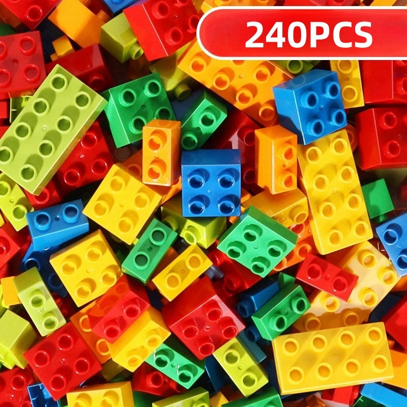 240pcs construction blocks Child toy Building blocks bausteine set Children toys Assembly toy Building blocks - CADA BRICKS®