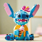 2024 New Kawaii Disney 730pcs Stitch Compatible 43249 Building Blocks Bricks Stitch Model Girl Boy Birthday Christmas Gift Toys - CADA BRICKS®