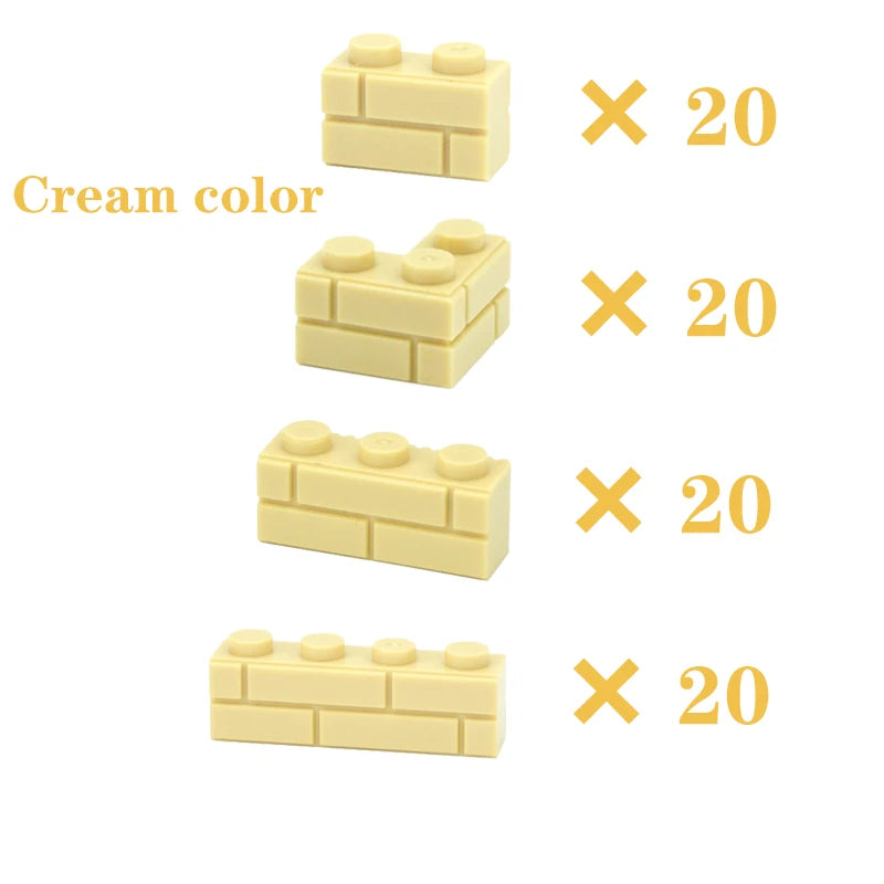 DIY Building Blocks Figures City MOC Thick Wall Bricks Educational Creative Toys for Children Size Compatible with All Brands - CADA BRICKS®