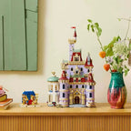 Beauty Princess Castle Building blocks Building Beast Monster romantic toy model moc brick birthday gift