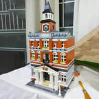 Creatoring Expert Brick Bank Detective's Assembly Square Model MOC Street View  Building Blocks Toys 10255 10251 10211 10185 - CADA BRICKS®