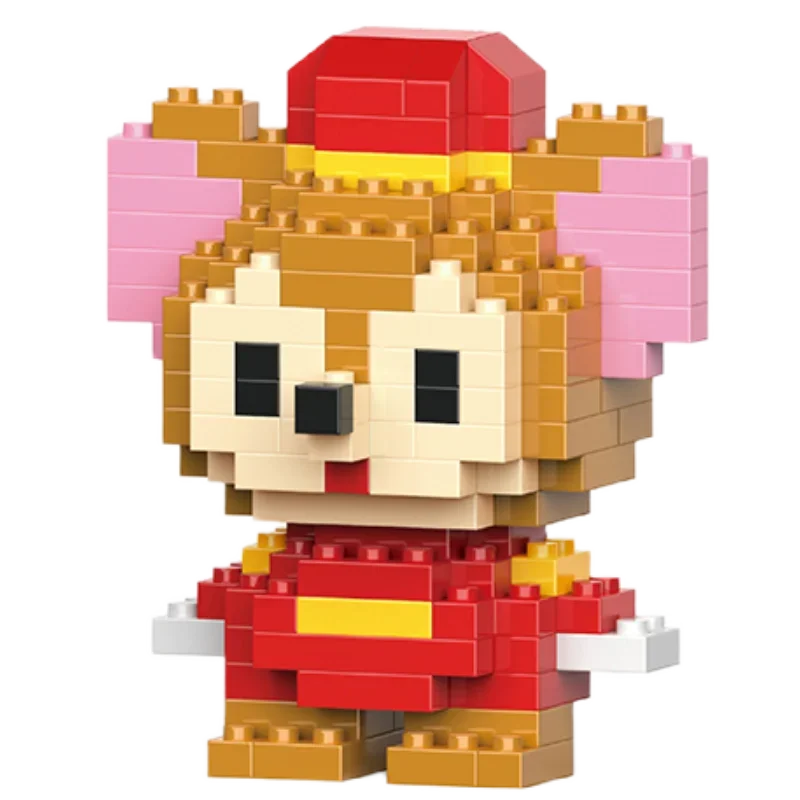 Disney Stitch Mickey Anime Anime Blocks Kuromi My Melody Diseney Cinnamoroll Mouse Building Blocks Doll Toy Kids Birthday Gift - CADA BRICKS®