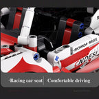 2025 New RS12 Mechanical Sports Car Building Blocks Set 1200pcs Scale 1:14 Racing Car Model Kit Kids Adults Gift Toys Collection