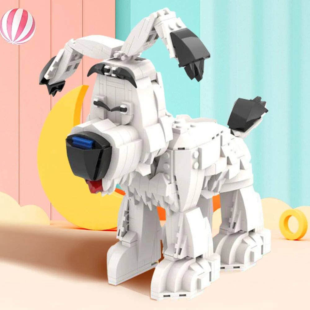 MOC 129724 IDEFIX / DOGMATIX Pet Dog Building Block Cartoon Anime Character Dog Bricks Animation Adventure Toy Birthday Gift - CADA BRICKS®