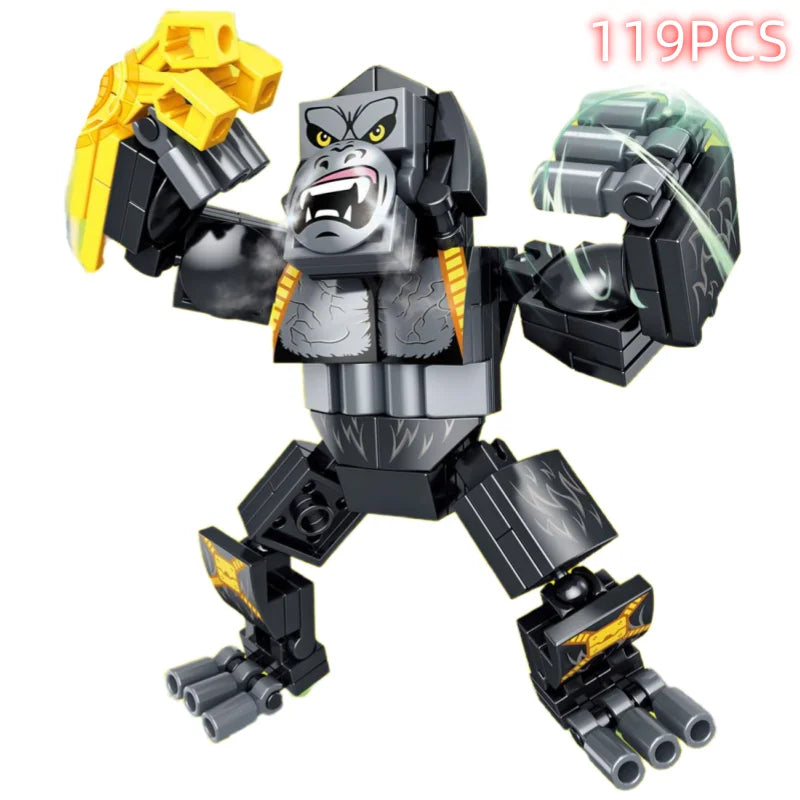 Transformation Robot Car EVA-01 Disney Building blocks Toys Truck head Alloy Edition Anime Mini Model Figures Tank Model Gifts