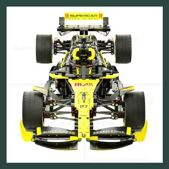 1650Pcs 1:8 Scale JKC7205 F1 Racing Car Building Block Kit Classic Supercar Model Collectible Gift Car Enthusiast and Racing Car