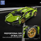 ToylinX Technical Building Blocks Racing Sport Car Speed Vehicle Model City Mechanical Super Bricks Puzzle Toys Adult Gift - CADA BRICKS®