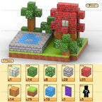 Magnetic Building Block Magnet Cube Mine World Set for Boy Girl Kid Age 3+ DIY Model Children STEM Sensory Toy Christmas Gift - CADA BRICKS®