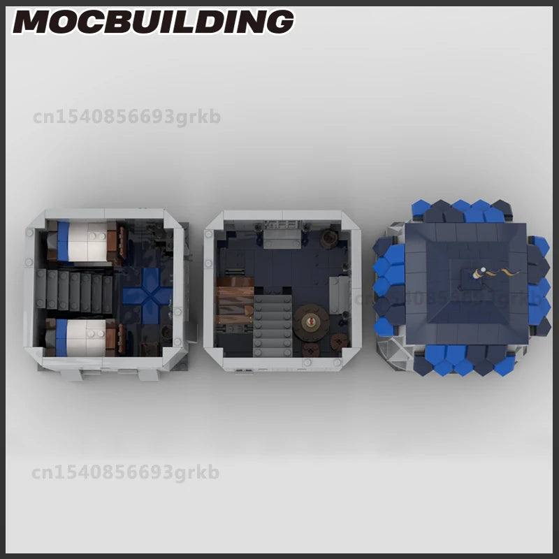 MOC Building Block Medieval Castle Tower Wall Gate Fortress Model Christmas Gifts Collection DIY Brick Assembling Toys Children