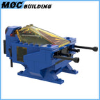 MOC Building Blocks Classic Space Station Series Small Moon Buggy Rocket Car Creative Shuttle-Craft Toys DIY Bricks Xmas Gifts