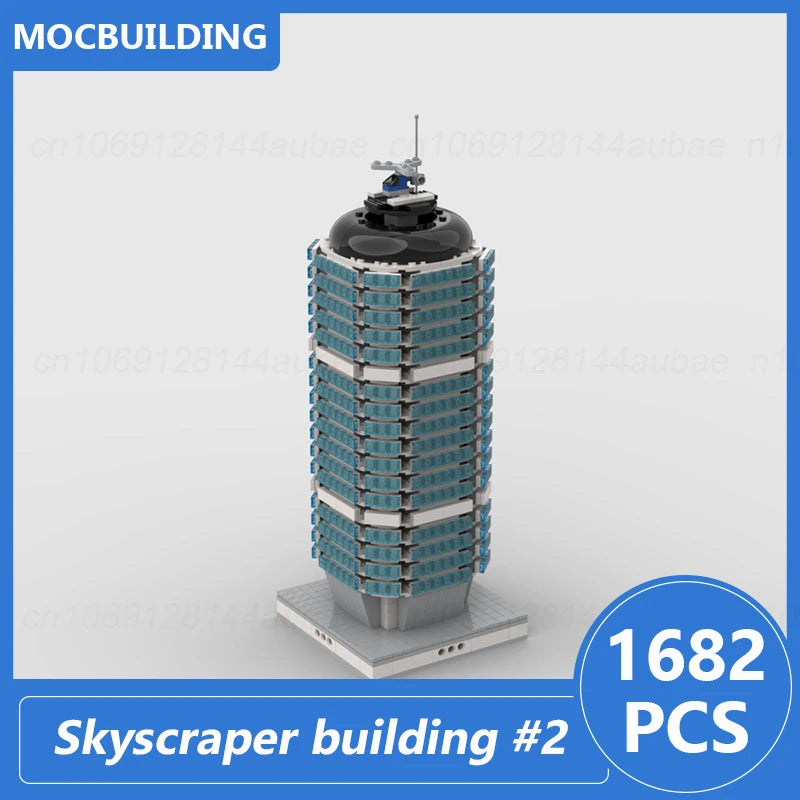Skyscraper Modular City Series MOC Building Blocks DIY Assemble Bricks City Architecture Display Creative Educational Toys Gifts