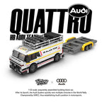 PB8812 1:32 City Speed Champions Sports Quattro S1 Auto Model Bouwstenen E2 Team Vrachtwagen Trailer Blokken Cadeaus Voor Jongens