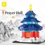 Famous China Architecture Tower Building Blocks Toys Yellow Crane Tower City Historical Children Assemble Brick Toys Boys Gift