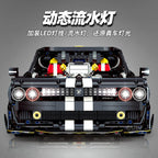 GULY 10637 Dodgedd 1:8 MOC Technical RC Racing Building Blocks Assembling Supercar Bricks Model Toys for Children Christmas Gift - CADA BRICKS®