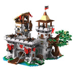 Holy Spirit Knight’s Fortress building blocks Architecture MOC Medieval Castle Model Bricks puzzle toys for adult holiday gift