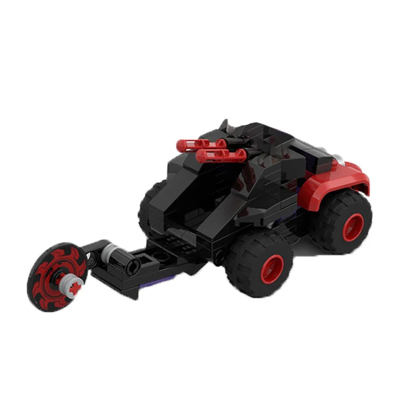 Popular Anime Car Model MOC Building Bricks Masked Special Vehicle Modular Technology Gifts Holiday Children Assemble Toy Suit - CADA BRICKS®