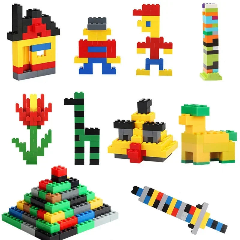 DIY Creative Building Blocks Lot Pack Set Urban Classic MOC Building Blocks Assembled Birthday Gifts Children's Educational Toys - CADA BRICKS®