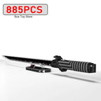 Mould King The Darksaber Building Block With LED Light Assembly Lightsable Brick Toys Set For Kids Christmas Gift Boys  10138