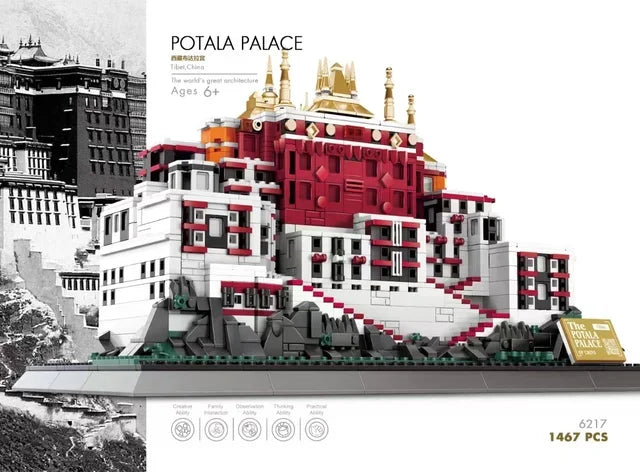 MOC World Famous Architecture Edifice Opera House Building Blocks Villa Savoye Bridge Tower Toy Children Birthday Christmas Gift - CADA BRICKS®