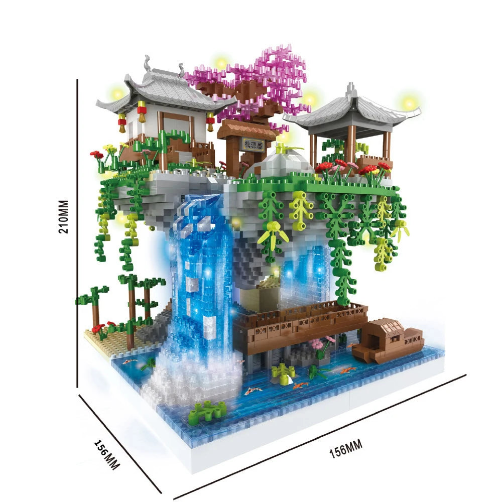 MOC World Famous Architecture Edifice Opera House Building Blocks Villa Savoye Bridge Tower Toy Children Birthday Christmas Gift - CADA BRICKS®