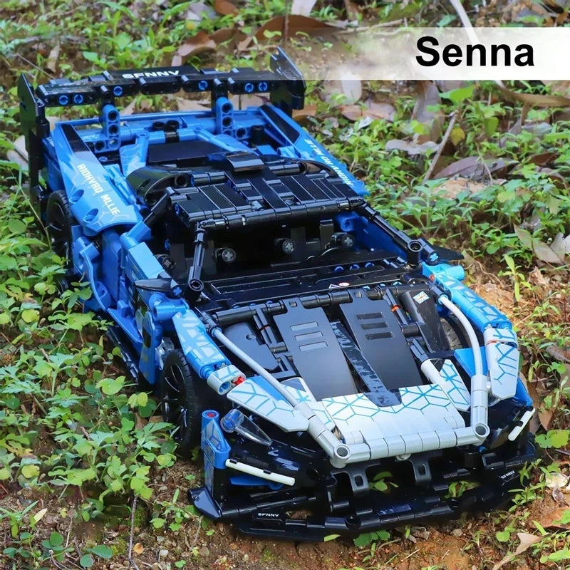 Compatible 42123 Technical Car Senna GTR Building Blocks Super Racing Vehicle OR Remote Control Bricks Toys For Kids - CADA BRICKS®