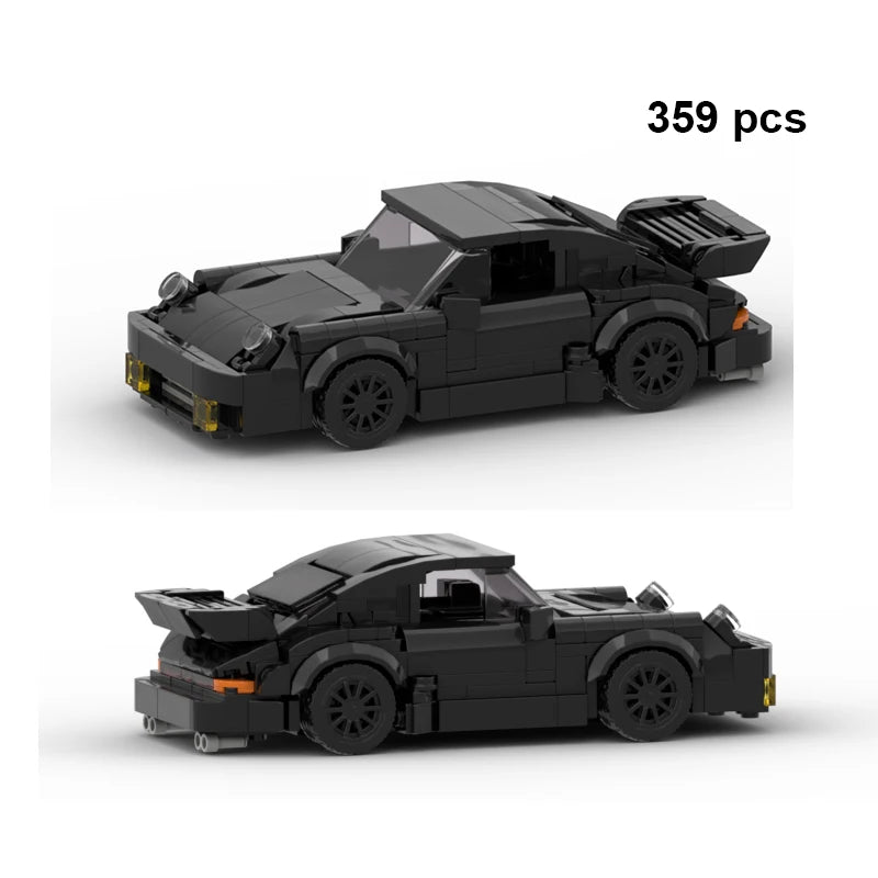 Moc Speed Champion Technical Car City Vehicle Racing Car Building Blocks Sports Car Garage Carro Rennau Voiture Creative Toys - CADA BRICKS®