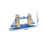 Famous Big Ben Micro Mini Building Blocks Crafted Replica, Leisure and Entertainment Toys Adult Construction Bricks Decoration