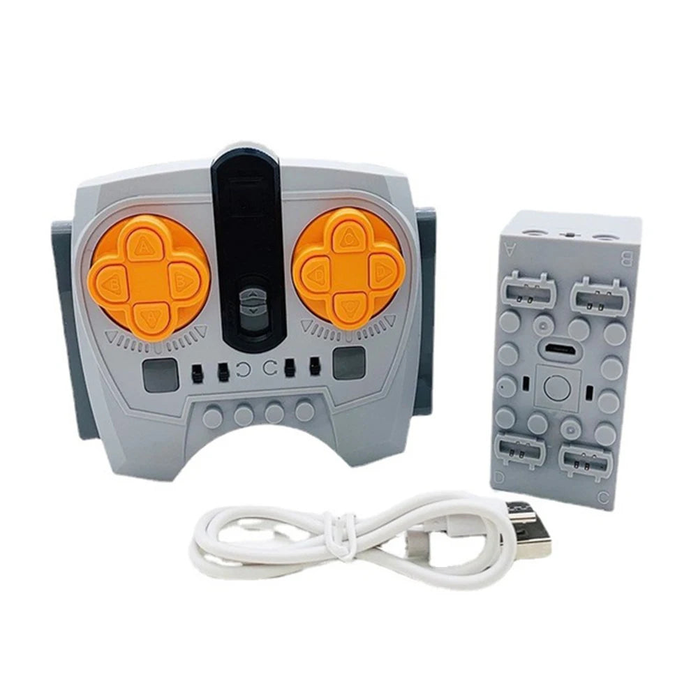 Technical Electronic Building Block MOC Refit Accessories Micro-motor RC Power Functions Parts Creative DIY Car Bricks Kids Toys - CADA BRICKS®