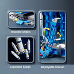 Modello di Spazioporto Aeronautico Centro di Lancio Razzi Space Shuttle Costruzione Blocchi da Costruzione Astronave Mattoncini per Bambini Giocattoli Creativi