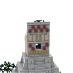 Castle Moc Byggeklosser Maya Tempel Modell Teknologi Murstein DIY Montering Magisk Gammel Gateutsikt Leker Gaver