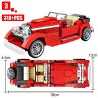 Speed Champions Series Racing Sports Vehiclea Technique Car Supercar Building Blocks Set Bricks Classic MOC Model Toys For Kids - CADA BRICKS®