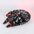 1579PCS Dark Falcon Star Ship Building Blocks - Advanced DIY Space Model for Adult Hobbyists