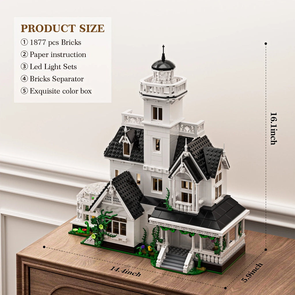 Magic House Owens Home Building Blocks Set Medieval Architecture Vintage Cottage Collection Bricks Toys Gifts Fans Adults