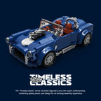 NEU Kreative Stadt Retro Technische Speed Champions Auto Bausteine Cabrio Fahrzeug Baustein Modell Spielzeug Kinder Weihnachtsgeschenke