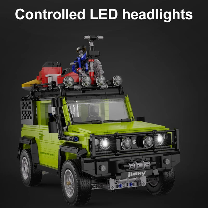 Cada technical Remote Control Off-road Tourer Racing Vehicle Bike Building Block City SUV Rc Car Bricks Toys for Boy Gifts