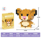 Disney Small Granular Building Model Toy Cartoon Character Stitch, SpongeBob Mini Block Toy Christmas Gift for Children - CADA BRICKS®