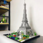 Knew Built 3 Size Choice Paris Eiffel Tower Micro Mini Building Blocks Toy France’s Pride Collectible Decoration and Gift-Worthy - CADA BRICKS®