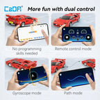 Cada 1:20 328 Pcs City Technological RC Racing Car App Building Blocks Remote Control Speed Vehicle Bricks Toy Holiday Gifts - CADA BRICKS®