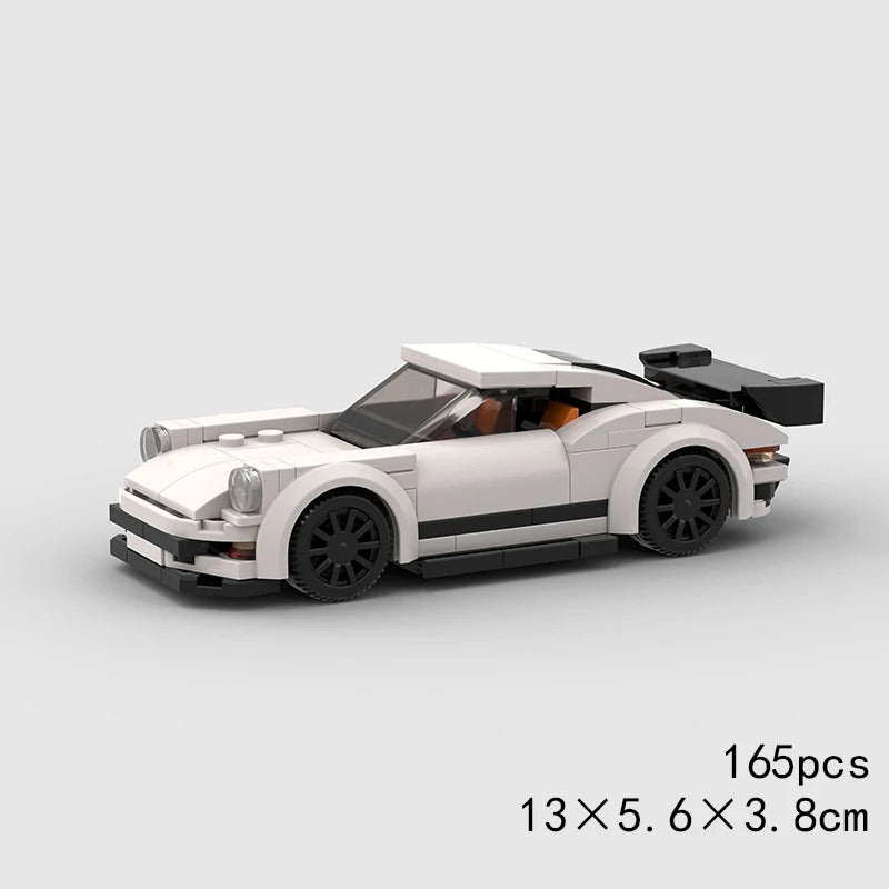 MOC Speed Champions Super Race Car F1 Great Vehicle Racing Model Building Blocks Bricks Sports Pickup Truck City Technique Toy - CADA BRICKS®