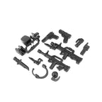 Military Special Forces Police SWAT Gangster Weapons Guns Mortar Jeeps Off-Road Armored Vehicle Model Soldier Building Block Toy