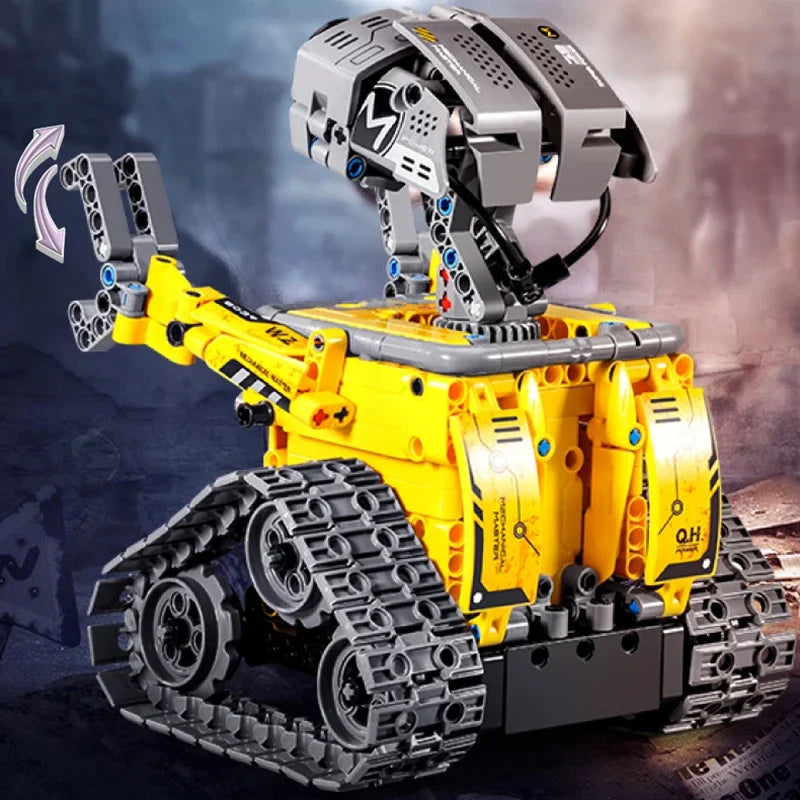 642 3 in 1 Deformation City RC Robot Excavator Racing Car Building Blocks Remote Control Bulldozer Truck Bricks Toys For Kids - CADA BRICKS®