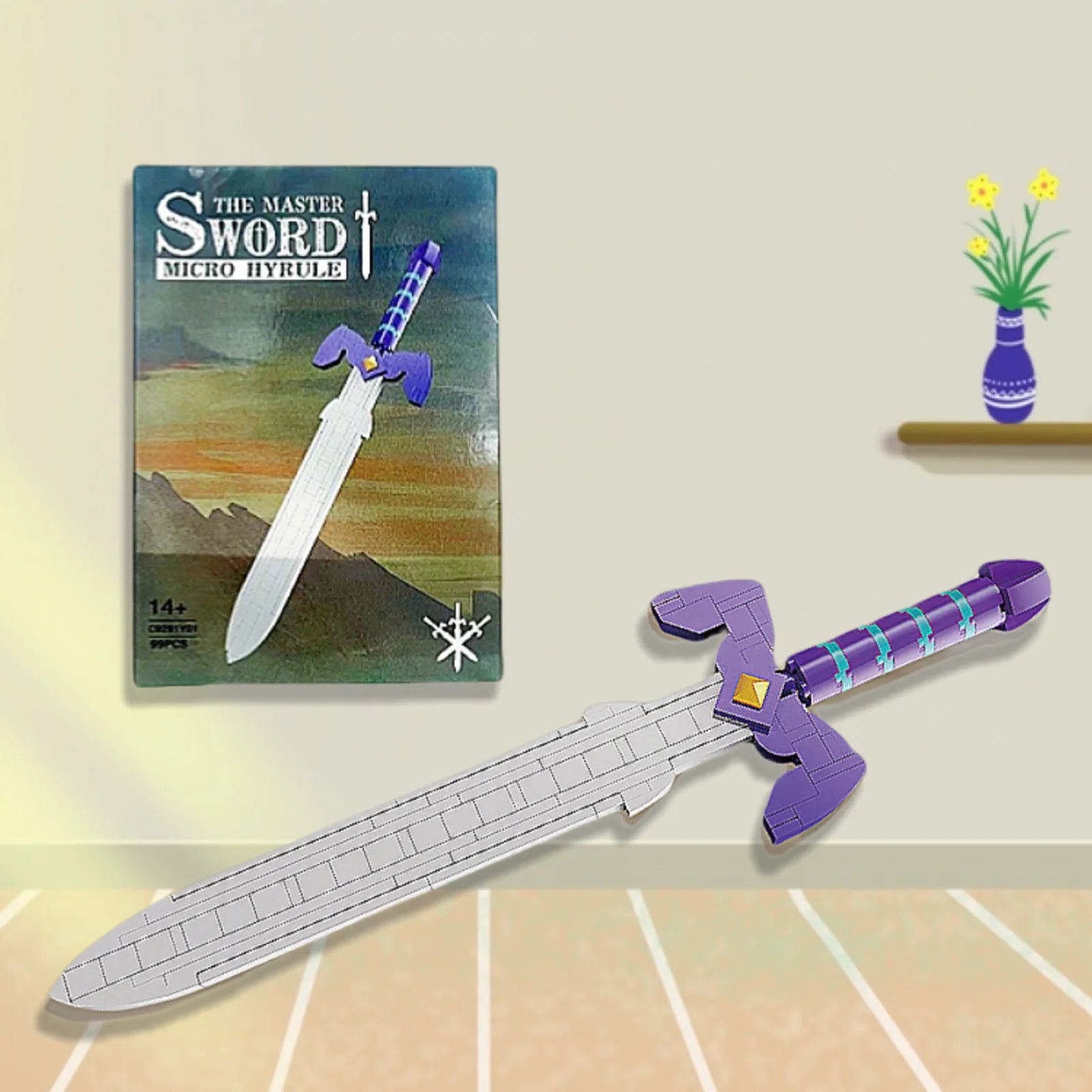 NEW Zeldaed Link Master Sword And Shield Building Block Set Cartoon Games Action Figure Brick Model Toys for Kids.(276PCS - CADA BRICKS®