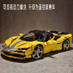 IN STOCK MOC 1:8 Technical RC Sports Car SF90 Building Blocks Model Bricks Assembling Toys for Children Birthday Gift Set - CADA BRICKS®
