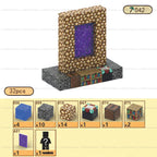 Magnetic Building Blocks Mine World Magnet Cube Set for Boy Girl Kid Age 3+ DIY Model Children Stem STEM Sensory Toy Gift