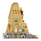 MOC 2025 Nuovo Set di Blocchi da Costruzione Piramide Faraonica Egizia Antica Architettura Tempio del Deserto Mummia Puzzle di Mattoni Giocattoli Regalo per Bambini