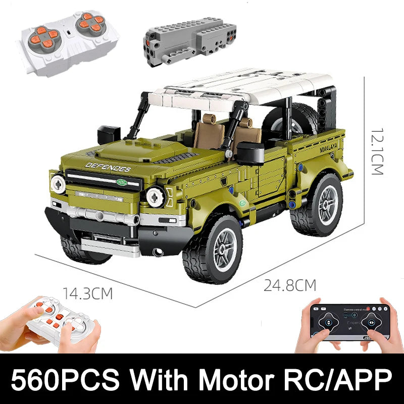 2025 NEW RC/APP Technical Brick Vintage Cars Classics Model Building Block Assembling Toys for Boys Birthday Christmas Gifts Set
